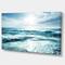 Designart - Seychelles Beach at Sunset - Seascape Canvas Art Print